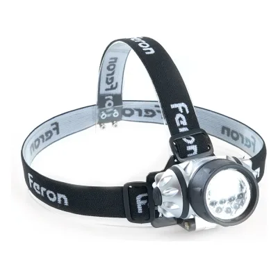 Налобный фонарь FERON на батарейках TH2303 3xAAA 1W 7LEDs IP44 пластик 41707