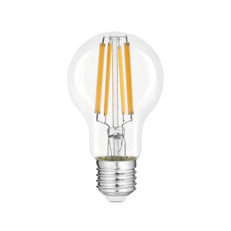Лампа светодиодная филаментная Gauss Filament E27 2700К 20 Вт 1800 Лм 185-265 В груша A60 прозрачная