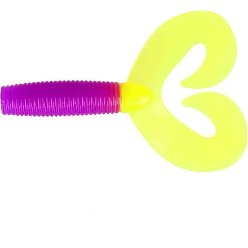 Твистер Helios hs-12-039 credo double tail 2.95"/7.5 см, fio lt, 7шт 00000197999