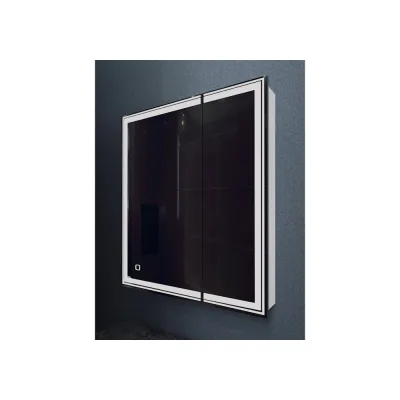 Зеркало шкаф MIXLINE "Мелис" 700x800 ШВ, левый, сенсорный выключатель, светодиодная подсветка 547081