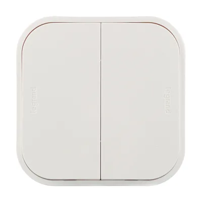 ΠΡΠΊΠ»ΡΡΠ°ΡΠ΅Π»Ρ Legrand Quteo Π΄Π²ΡΡ
ΠΊΠ»Π°Π²ΠΈΡΠ½ΡΠΉ Π½Π°ΠΊΠ»Π°Π΄Π½ΠΎΠΉ Π±Π΅Π»ΡΠΉ (782202)