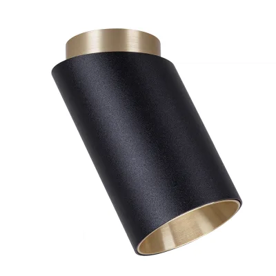 Светильник потолочный Arte Lamp Cone GU10 35 Вт 1 кв.м черный/золото IP20 (A5360PL-1BK)
