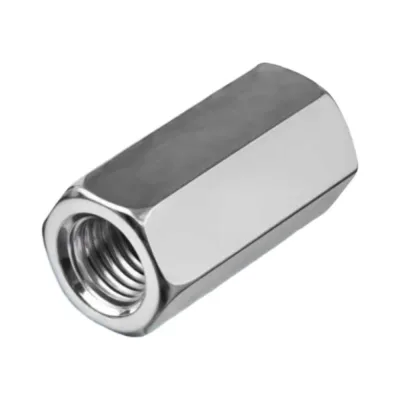 Соединительная гайка STEELREX DIN 6334, цинк, М6, 50 шт. 0220006000B500005064