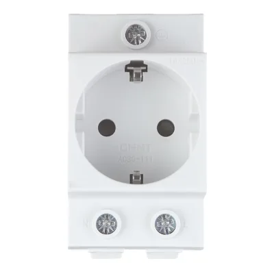 Розетка щитовая модульная Chint AC30-111 T1-T2 250 В 16 А (775001)