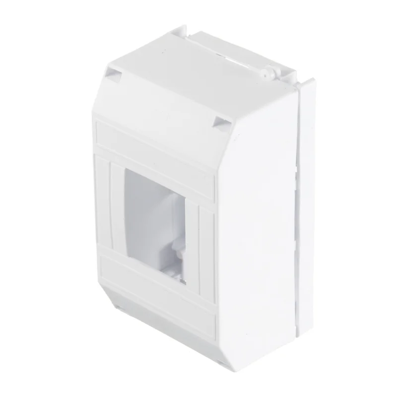 Щит распределительный навесной EKF PROxima КМПН 1/4 пластиковый IP20 130х90х65 мм 4 модуля белая (pbm40-n-4)