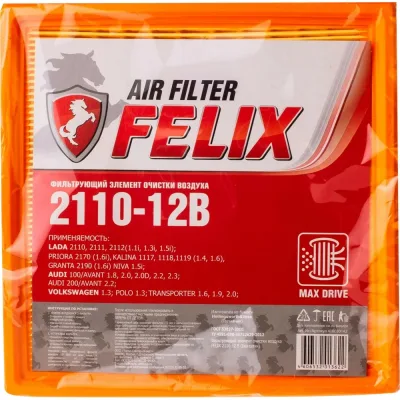 Фильтр воздушный без сетки 2110-12 FELIX 410030142