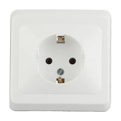 Розетка Systeme Electric Этюд встраиваемая белая (PC16-003B)