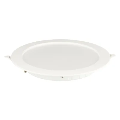 Светильник встраиваемый светодиодный белый 24 Вт 6500К IP44 Онлайт Downlight (90491)