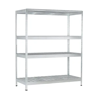 Π‘ΡΠ΅Π»Π»Π°ΠΆ ΠΌΠ΅ΡΠ°Π»Π»ΠΈΡΠ΅ΡΠΊΠΈΠΉ AR Shelving Rivet Wire 1800x1500x600 ΠΌΠΌ 4 ΠΏΠΎΠ»ΠΊΠΈ