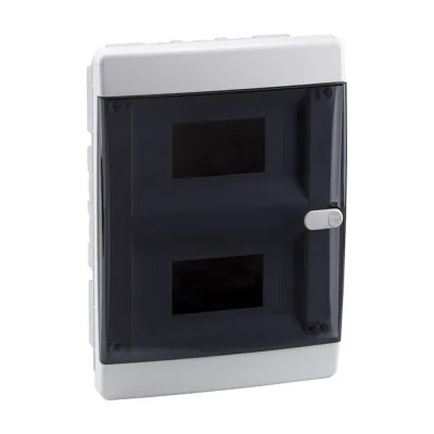 Щит распределительный встраиваемый КЭАЗ OptiBox ЩРВ пластиковый IP41 290х236х102,9 мм 18 модулей (145781)