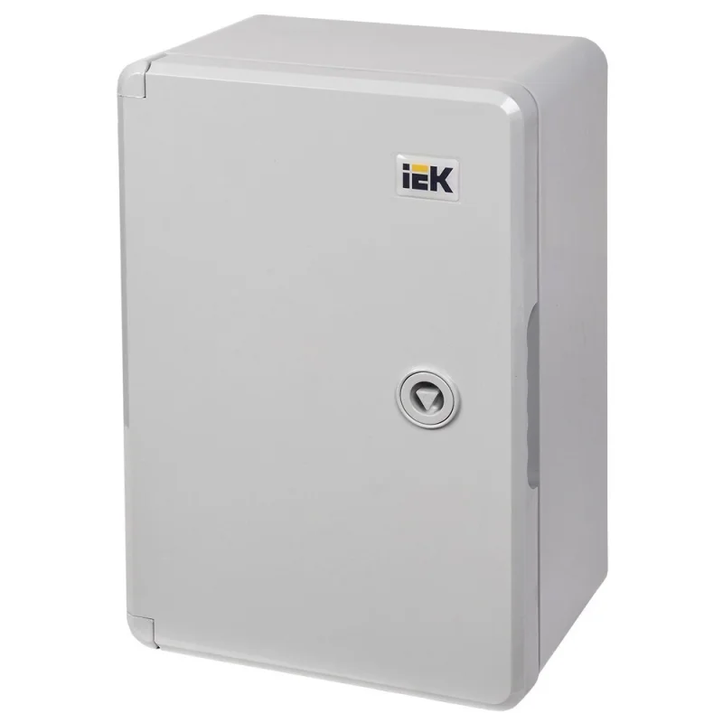 Щит распределительный навесной IEK ЩМПп пластиковый IP65 300х200х130 мм УХЛ1 непрозрачная дверь (MKP93-N-302013-65)