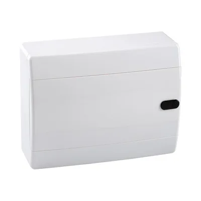 Щит распределительный навесной КЭАЗ OptiBox ЩРН пластиковый IP41 195х290х102,9 мм 12 модулей непрозрачная дверь (145784)