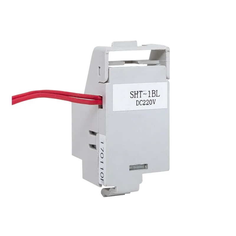 Расцепитель независимый SHT для TR DC220V слева EKF Averes 220 В на DIN-рейку (mccb-1L-SHT-TR-dc220-av)