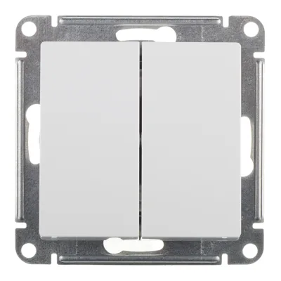 ΠΡΠΊΠ»ΡΡΠ°ΡΠ΅Π»Ρ Systeme Electric AtlasDesign Π΄Π²ΡΡ
ΠΊΠ»Π°Π²ΠΈΡΠ½ΡΠΉ Π²ΡΡΡΠ°ΠΈΠ²Π°Π΅ΠΌΡΠΉ Π±Π΅Π»ΡΠΉ (ATN000151)