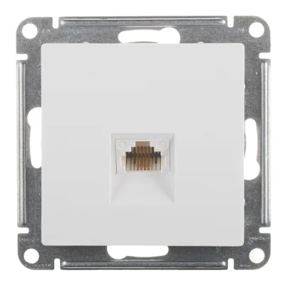 Π ΠΎΠ·Π΅ΡΠΊΠ° ΡΠ΅Π»Π΅ΡΠΎΠ½Π½Π°Ρ Systeme Electric AtlasDesign Π²ΡΡΡΠ°ΠΈΠ²Π°Π΅ΠΌΠ°Ρ Π±Π΅Π»Π°Ρ RJ11 (ATN000181)