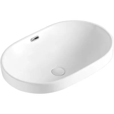 Встраиваемая раковина Orange B05-600W санфарфор, белый глянец X858037215