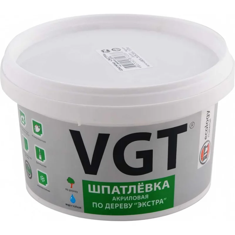 Шпаклевка по дереву Экстра Береза 0,3 кг VGT 11594870