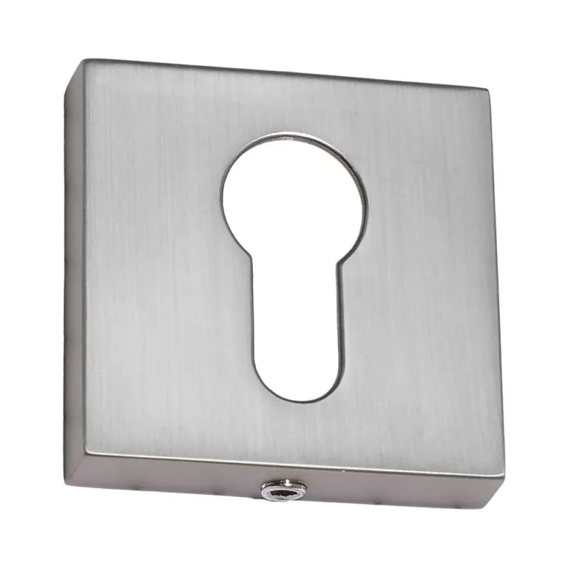 Ключевина под цилиндр Doorlock DL ES02/S/С MBSN матовый никель, квадратная розетка, 1 шт 73376