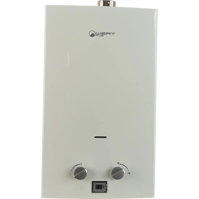 Газовый проточный водонагреватель WERTRUS 10LT white W2016