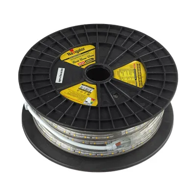 Лента светодиодная Navigator 3000К 4,8 Вт/м 220 В IP67 SMD 3528 20 м (14512)