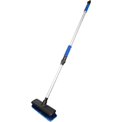 Щетка 20 см на шланг с телескопической ручкой 170см KRAFT KT 830045