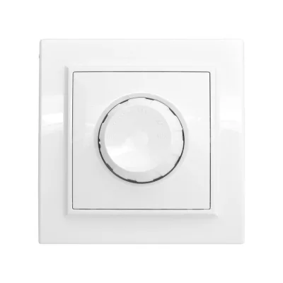 Светорегулятор EKF Минск, СП 600W 220В белый Basic ERD06-101-10
