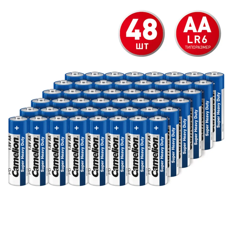 ΠΠ°ΡΠ°ΡΠ΅ΠΉΠΊΠ° Camelion Blue ΠΠΠ ΠΌΠΈΠ·ΠΈΠ½ΡΠΈΠΊΠΎΠ²Π°Ρ R03 1,5 Π (48 ΡΡ.) (R03P-BP4B)
