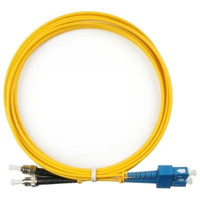 Оптический патч-корд TopLAN дуплексный, SC/UPC-ST/UPC, SM 9/125, 150 м, DPC-TOP-652-SC/U-ST/U-150