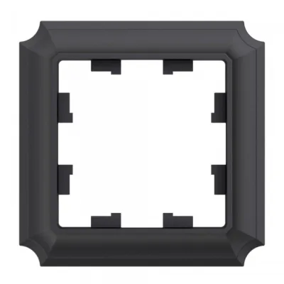 Рамка Systeme Electric AtlasDesign Antique одноместная базальт (ATN101401)