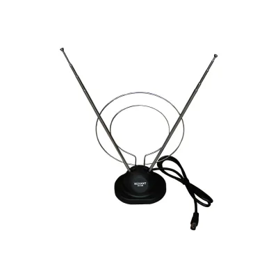 Антенна на подставке с кольцом REXANT VHF UHF 47-860 MHz К RX-100 34-0100