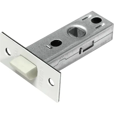 Межкомнатная защелка с пластиковым язычком MORELLI LP6 45 W цвет - белый 9012830