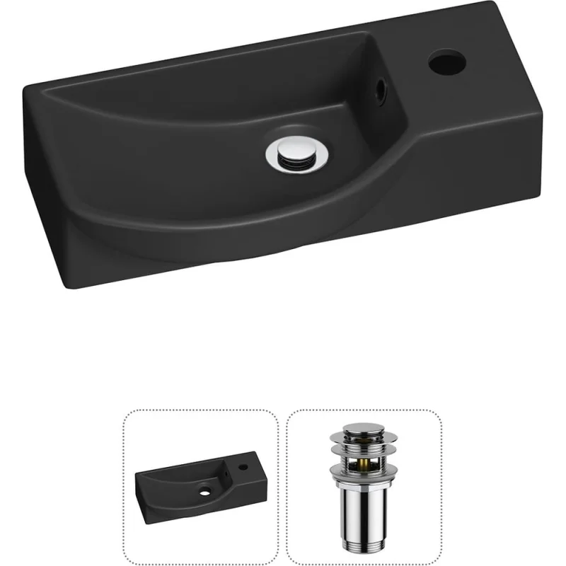 ΠΠΎΠΌΠΏΠ»Π΅ΠΊΡ Wellsee 2 Π² 1 Lavinia Boho Bathroom Sink Π½Π°ΠΊΠ»Π°Π΄Π½Π°Ρ/ΠΏΠΎΠ΄Π²Π΅ΡΠ½Π°Ρ ΡΠ°ΠΊΠΎΠ²ΠΈΠ½Π° 45x24 ΡΠΌ 20216121R