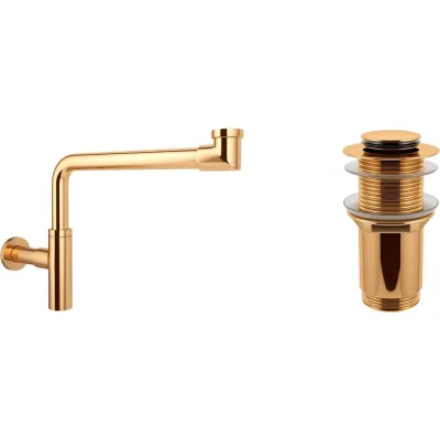 Сифон для раковины с донным клапаном Wellsee Drainage System 182126002