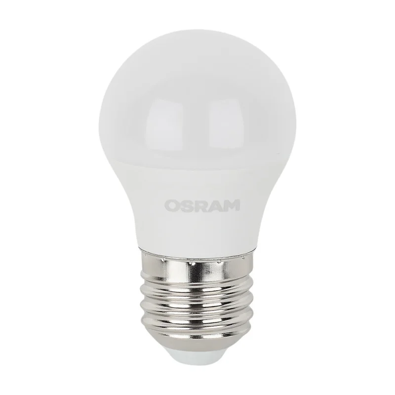 Лампа светодиодная Osram E27 4000К 7 Вт 600 Лм 230 В шар матовая