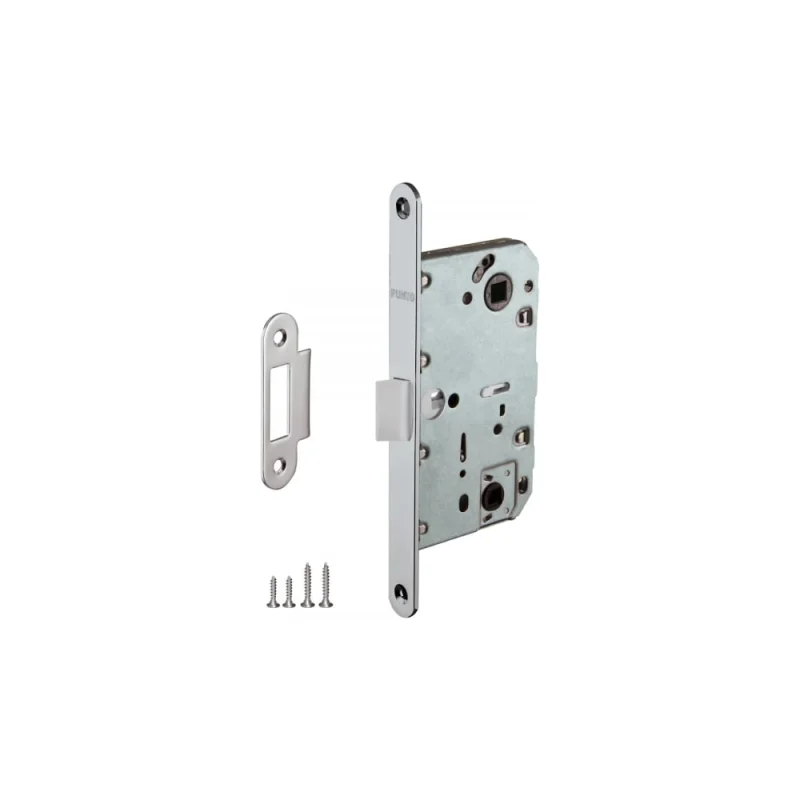 Врезная защелка PUNTO PL96WC-50 CP хром 43299