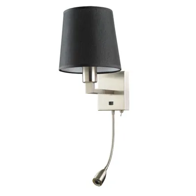 Бра Arte Lamp Hall E27 40 Вт 220 В серебро IP20 (A9246AP-2SS)