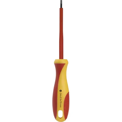 Диэлектрическая отвертка Smartbuy SL2.5x75, до 1000В, VDE SBT-SCI-SL25x75P1
