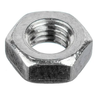Гайка крепежная нержавеющая сталь М3 DIN 934 (20 шт.)