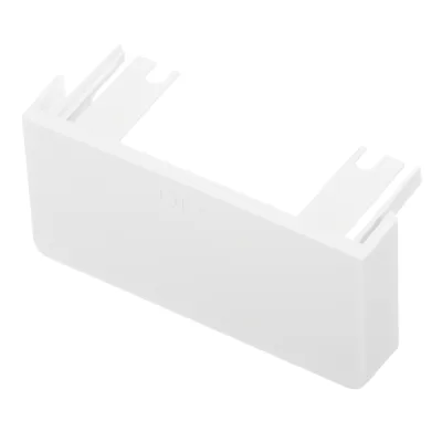 Заглушка для кабель-канала торцевая DKC 80х40 мм белая (00871/00871DIY)