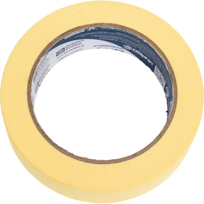 Многофункциональная малярная лента Blue Dolphin Masking Tape желтая 30мм х 50м 01-7-13 ST627