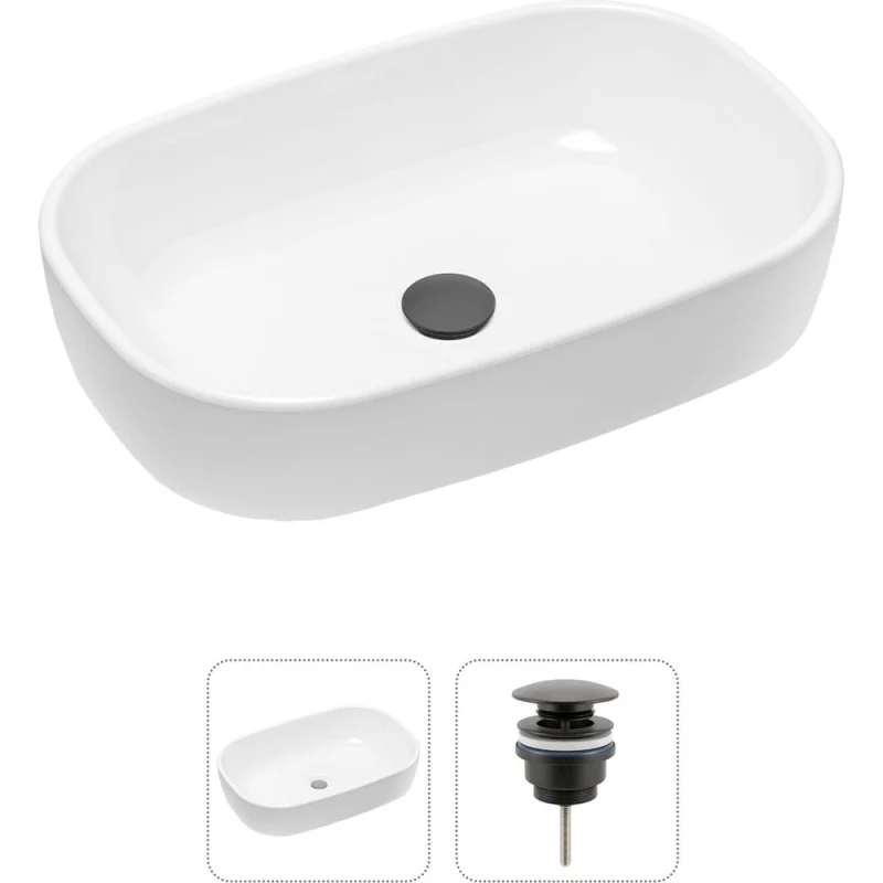 Накладная раковина для ванной Lavinia Boho Bathroom Sink в комплекте 2 в 1 21520791