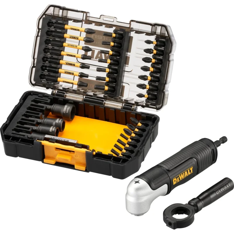 Набор бит и торцевых головок DEWALT McLaren Limited Edition DT70782, с торсионным адаптером, 33 шт., в кейсе DT70782-QZ