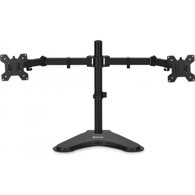 Кронштейн для мониторов ЖК BURO BU-M042-D черный, 17"-32", 16 кг, настольный, поворот и наклон 1518681