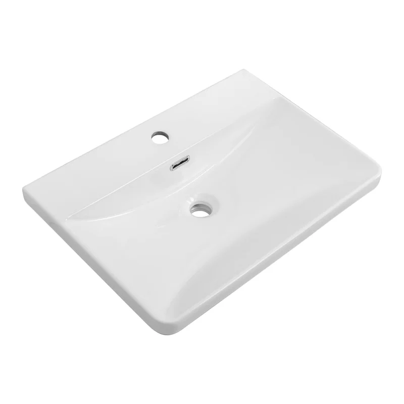 Керамическая раковина BelBagno 615x430x145 BB-8076-3-60