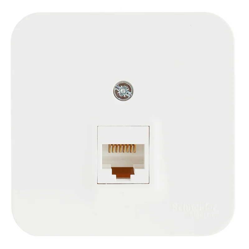 Розетка компьютерная Systeme Electric Blanca накладная молочная RJ45 (BLNIA045002)