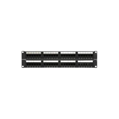 Патч-панель DKC 19",2u,cat6, 48 портов rj45, неэкранированная RN6PPU242