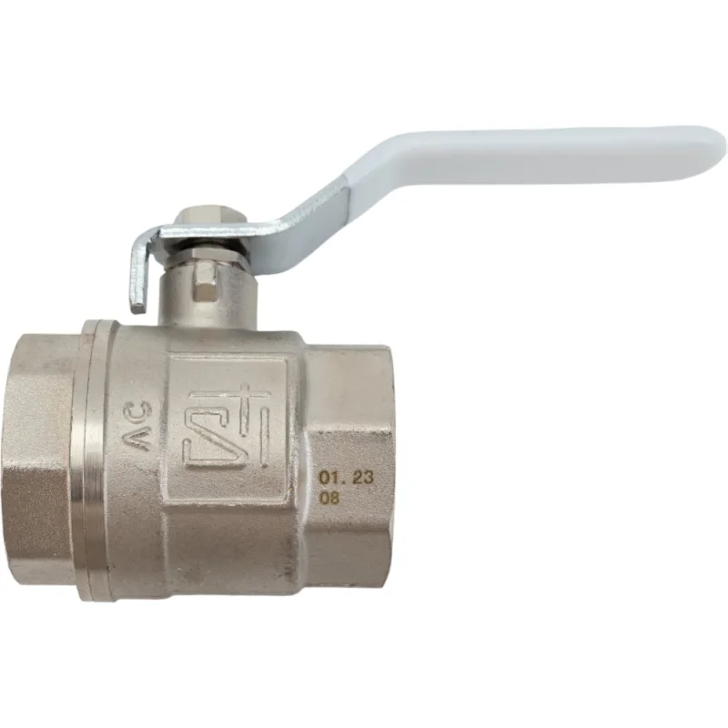 Кран шаровый латунный Ду32 Ру25 полнопроходной муфта/муфта, рычаг STI D160-05275 3455