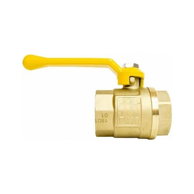 Кран шаровый для газа Ду15 Ру16 муфтовый (муфта-муфта), рычаг STI D170-00044 00000003675