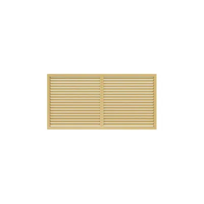 Экран радиаторный ERA ПР фланец 600x1200 пластик Beige П60120Р беж