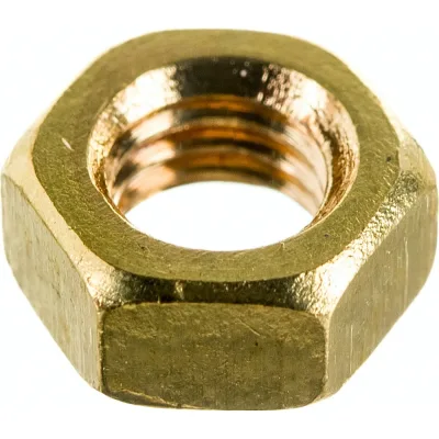 Шестигранная латунная гайка DIN 934 М5 (10 шт) DINFIX 00-00001723